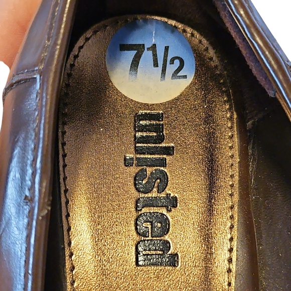 Unlisted Brown Low Heel Loafers - Picture 4 of 5